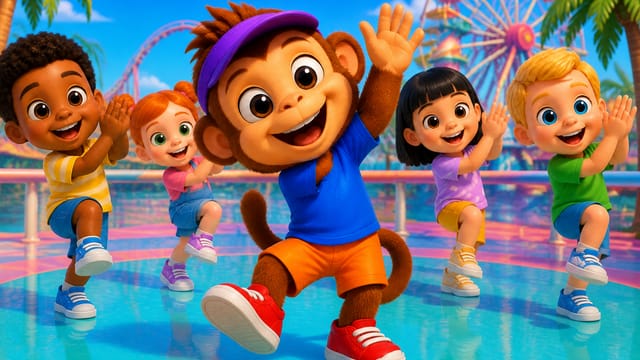 Jumbi Kids - The monkey song