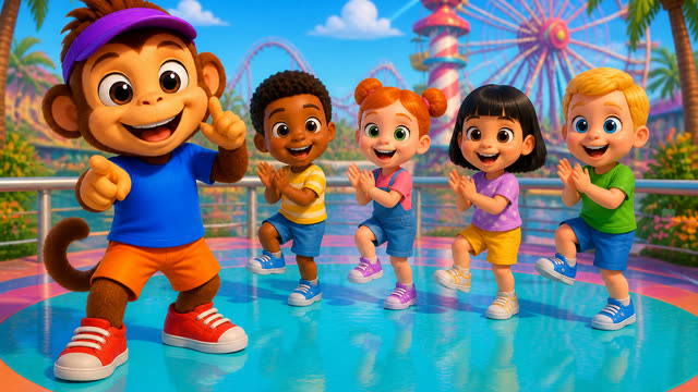 Scene 7 - Jumbi Kids - The monkey song