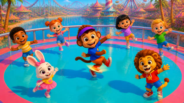 Scene 9 - Jumbi Kids - The monkey song
