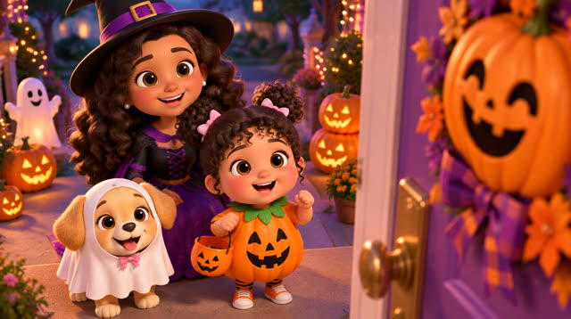 Scene 1 - Mia & Halloween