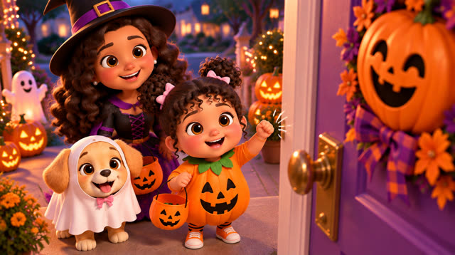 Scene 2 - Mia & Halloween