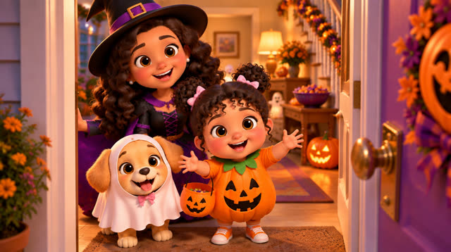 Scene 3 - Mia & Halloween