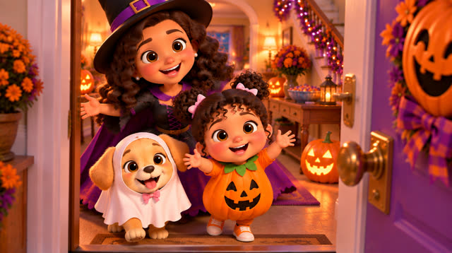 Scene 9 - Mia & Halloween