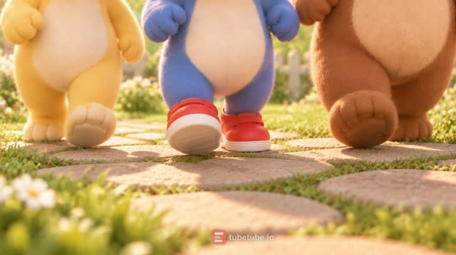 Scene 13 - Blue Otter Finds His Shoe