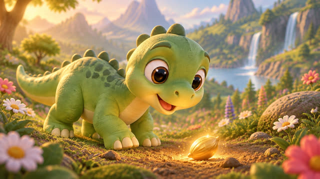 Scene 4 - Baby Dino and the Magic Seed!