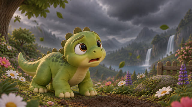 Scene 12 - Baby Dino and the Magic Seed!