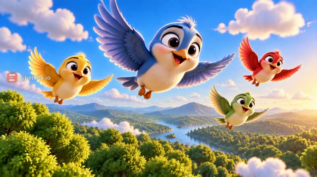Scene 3 - Fly Little Birds