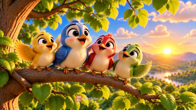 Scene 5 - Fly Little Birds