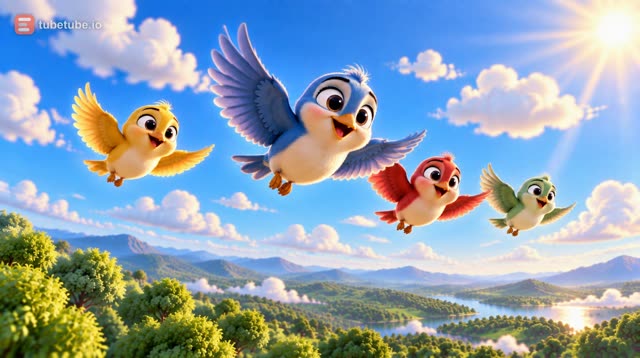 Scene 6 - Fly Little Birds