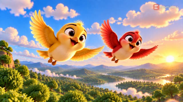 Scene 7 - Fly Little Birds
