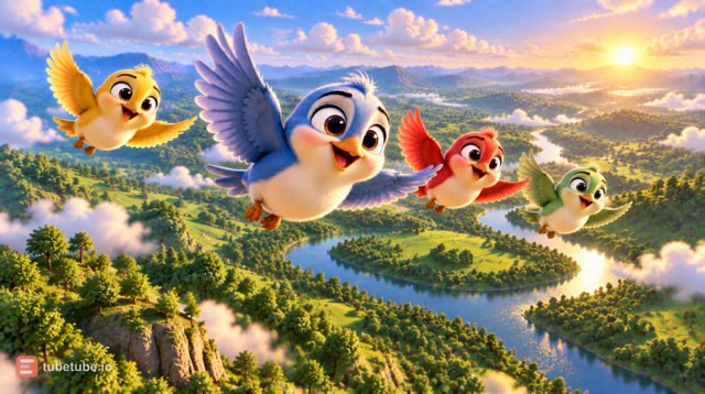 Scene 9 - Fly Little Birds