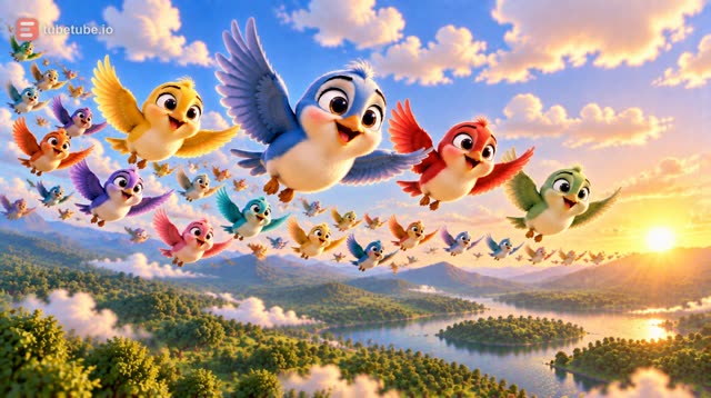 Scene 10 - Fly Little Birds