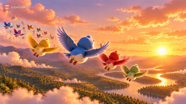 Scene 13 - Fly Little Birds