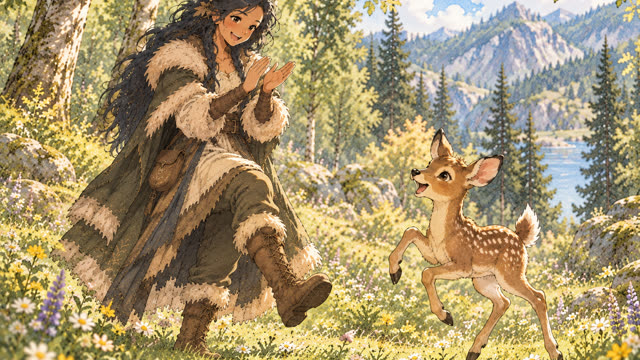 Scene 2 - Le faon qui voulait danser