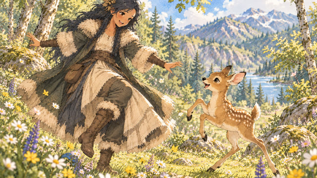 Scene 6 - Le faon qui voulait danser