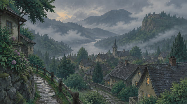 Scene 1 - The Station That Appeared in the Rain