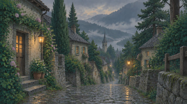 Scene 2 - The Station That Appeared in the Rain