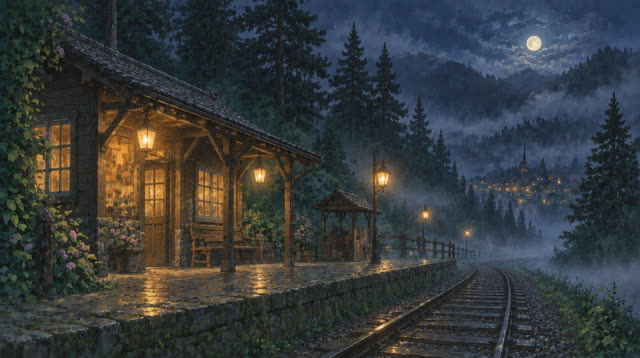 Scene 4 - The Station That Appeared in the Rain
