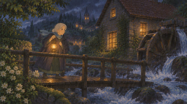 Scene 17 - The Station That Appeared in the Rain