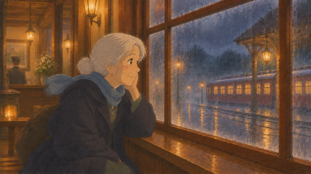Scene 25 - The Station That Appeared in the Rain