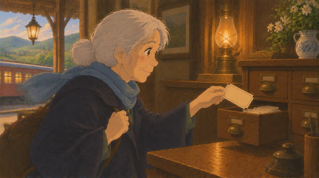 Scene 27 - The Station That Appeared in the Rain
