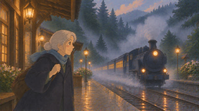 Scene 29 - The Station That Appeared in the Rain