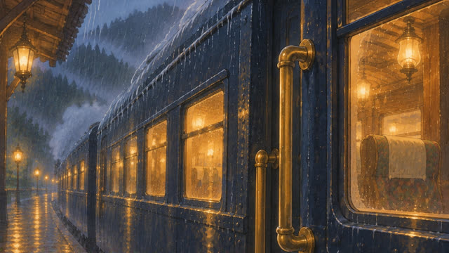 Scene 30 - The Station That Appeared in the Rain