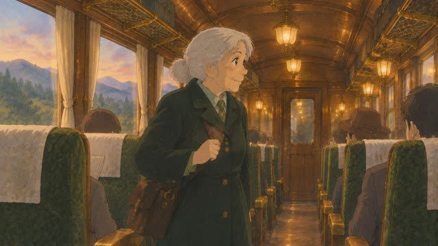 Scene 34 - The Station That Appeared in the Rain