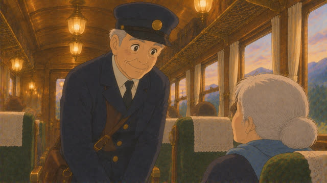 Scene 35 - The Station That Appeared in the Rain