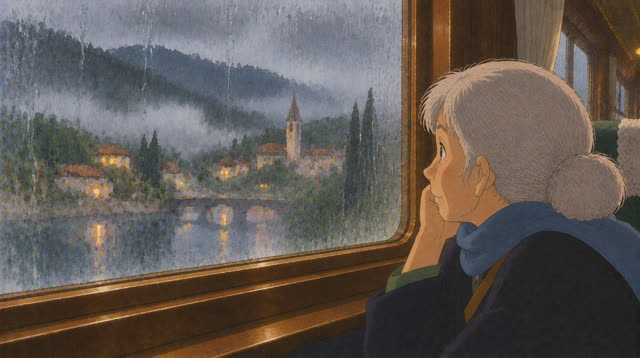 Scene 45 - The Station That Appeared in the Rain