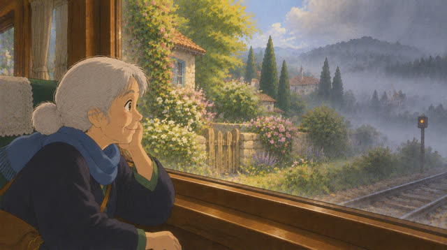 Scene 46 - The Station That Appeared in the Rain