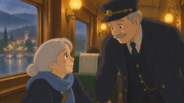 Scene 48 - The Station That Appeared in the Rain