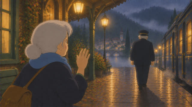 Scene 52 - The Station That Appeared in the Rain