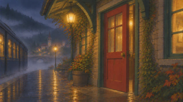 Scene 53 - The Station That Appeared in the Rain