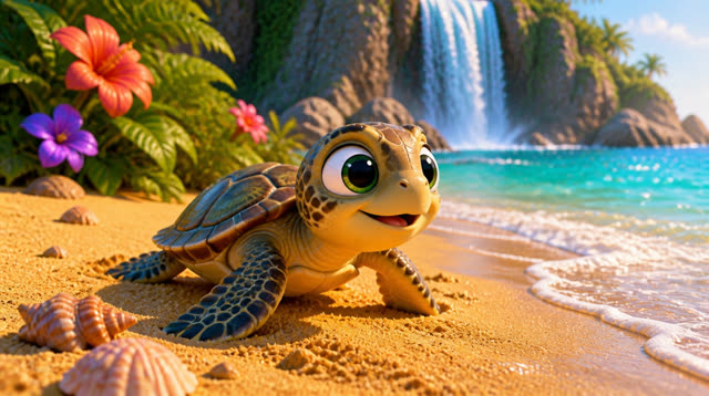 Scene 30 - Five Little Dinos – Island Adventure
