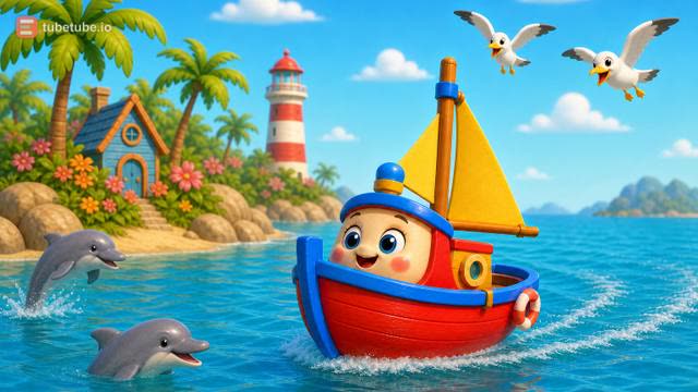 Scene 10 - El Barquito Chiquitito | Canción Infantil