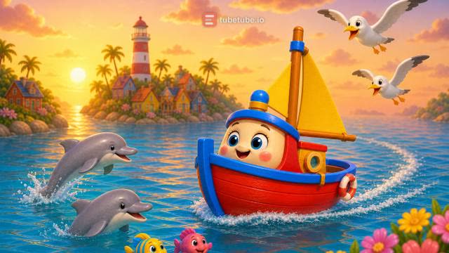 Scene 11 - El Barquito Chiquitito | Canción Infantil
