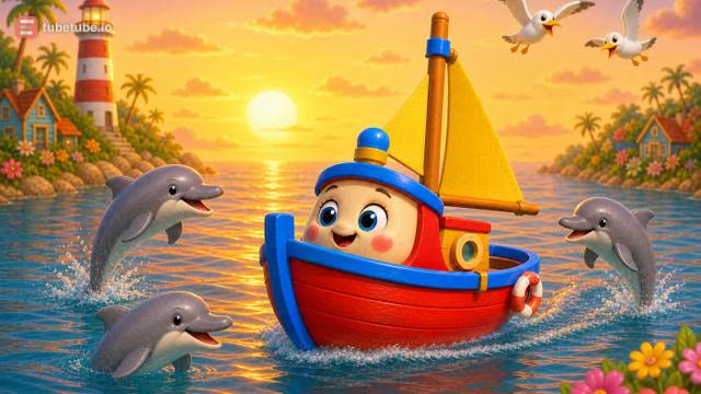 Scene 12 - El Barquito Chiquitito | Canción Infantil