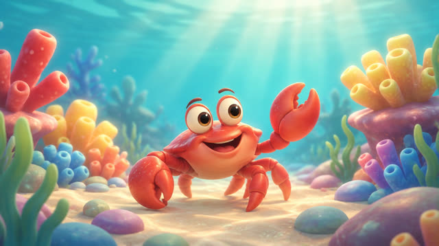 Scene 2 - Crabby Clap Dance