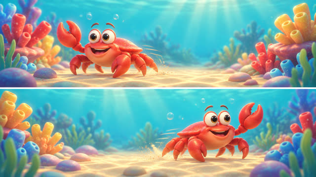 Scene 5 - Crabby Clap Dance
