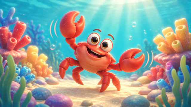 Scene 7 - Crabby Clap Dance