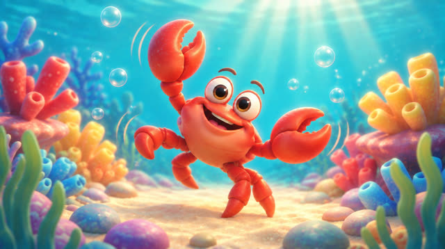 Scene 8 - Crabby Clap Dance