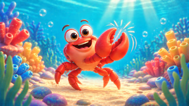 Scene 14 - Crabby Clap Dance