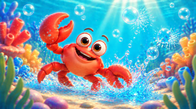 Scene 18 - Crabby Clap Dance
