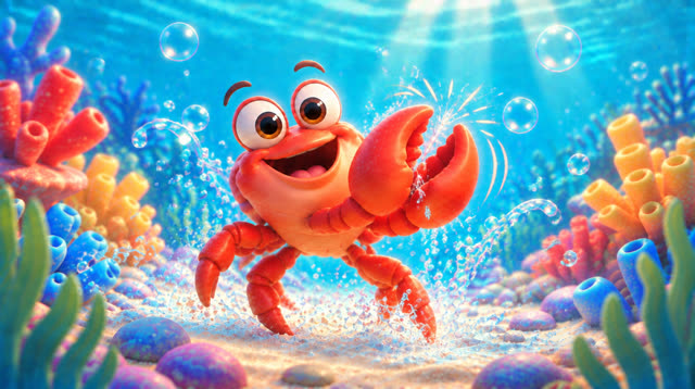 Scene 19 - Crabby Clap Dance