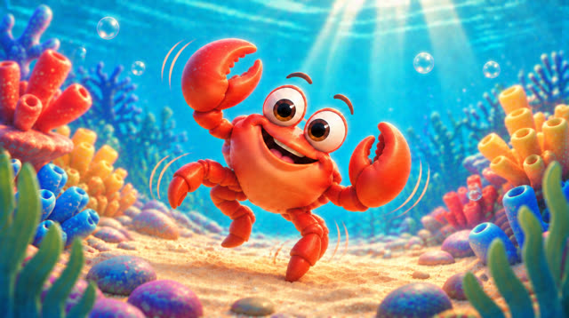 Scene 20 - Crabby Clap Dance