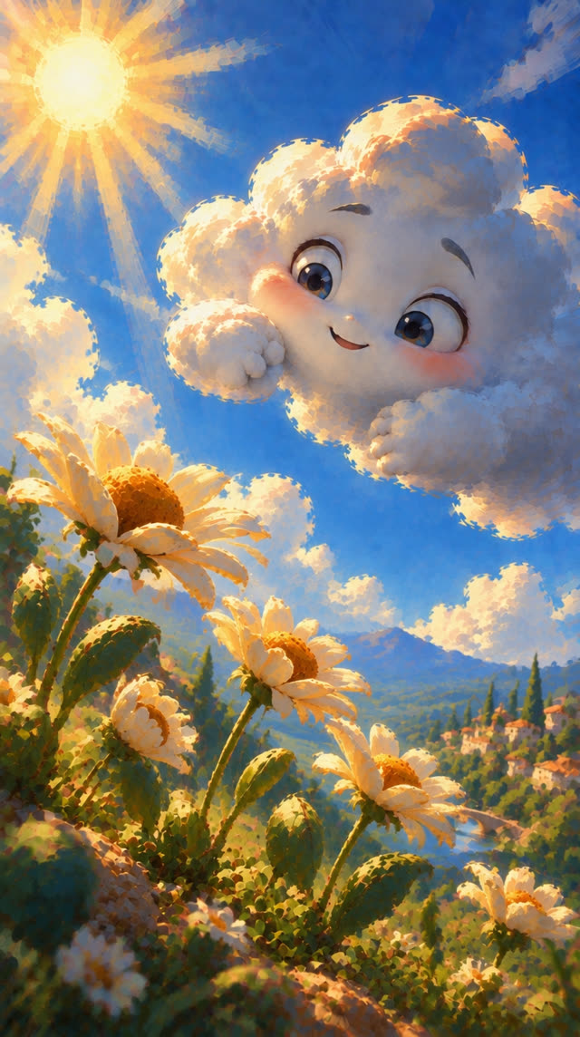Scene 8 - The Little Cloud Shares