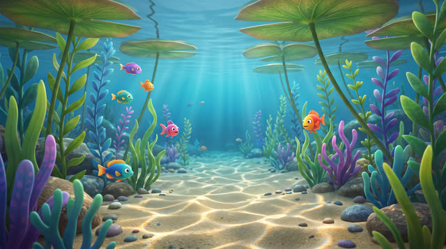 Scene 3 - Les Petits Poissons