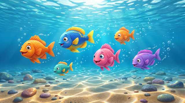Scene 4 - Les Petits Poissons