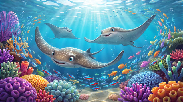 Scene 16 - Les Petits Poissons